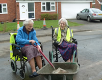 Residents from Oriel Care Home